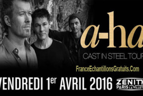 Invitations pour le concert du groupe A-HA