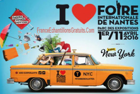 Invitations pour la Foire Internationale de Nantes