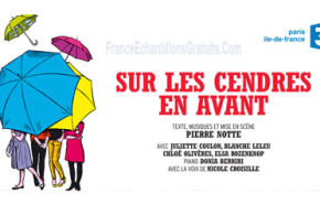 Invitations pour la pièce "Sur les cendres en avant"