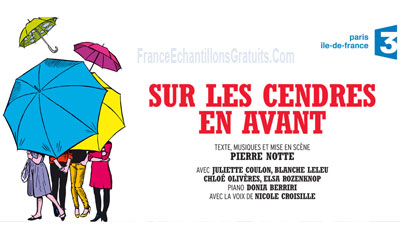 Invitations pour la pièce "Sur les cendres en avant"