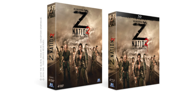 Coffrets DVD de la série "Z Nation - saisons 1 et 2"
