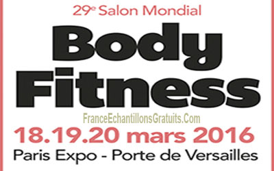 Invitations pour le salon de Body Fitness