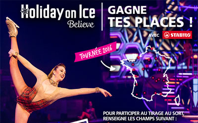 Invitations pour le spectacle "Holiday on Ice"