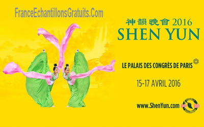 Invitations VIP pour le spectacle "Shen Yun"