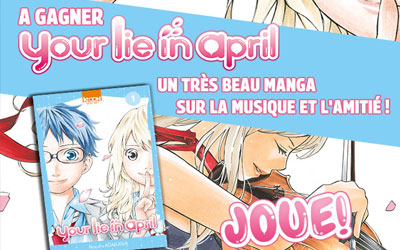 BD manga "Your Lie in April"