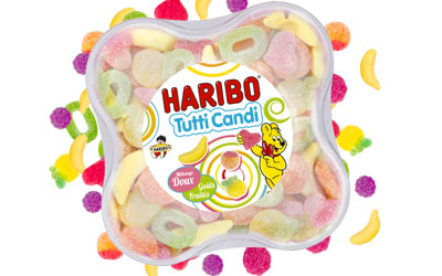 Boites de bonbons Haribo