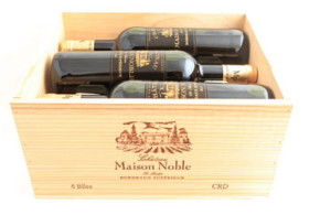 Caisse de 6 bouteilles de Bordeaux
