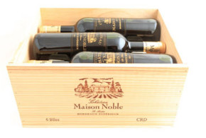 Caisse de 6 bouteilles de Bordeaux