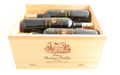 Caisse de 6 bouteilles de Bordeaux