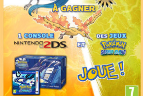 Console Nintendo 2DS avec 1 jeu "Pokémon"