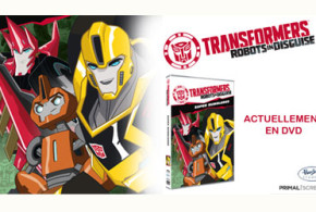 DVD du dessin-animé "Transformers Robots In Disguise : Super Bumblebee"