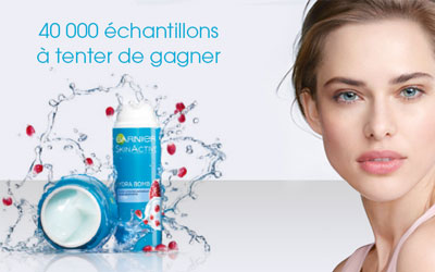 Echantillon gratuit, Hydrabomb de Garnier