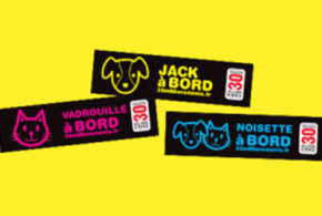 Echantillon gratuit, Sticker personnalisé animal pour voiture