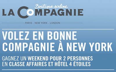 Gagnez un week-end pour 2 à New York