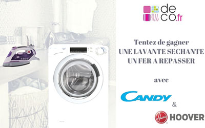 Lave-linge grande capacité de la marque Candy