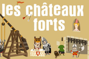 Livres jeunesse "Les châteaux fort"