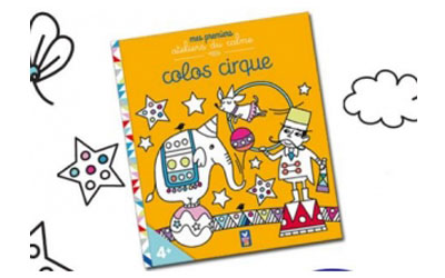 Livres jeunesse "Mes premiers coloriages du cirque"