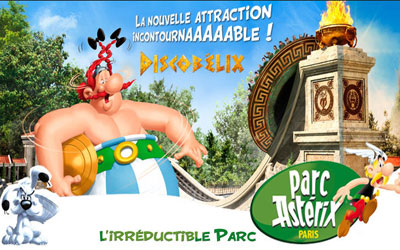 Invitations pour le Parc Astérix