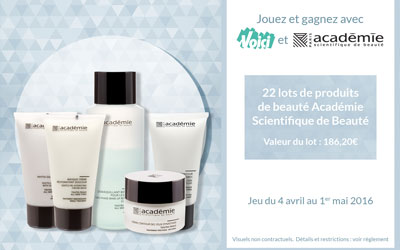 Produits de soins Académie Scientifique de beauté