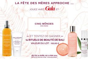 Produits de soins Cinq Mondes