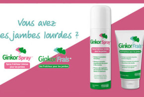 Produits de soins pour les jambes lourdes "Ginkor"