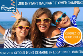 Séjour pour 4 en camping "Flower Campings"