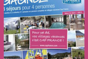 Séjour pour 4 dans un des 3 villages CAP France