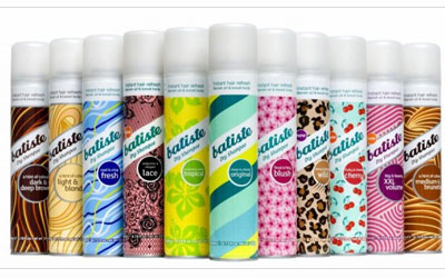 Shampoings secs Batiste