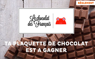 Tablettes de chocolat