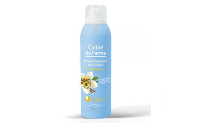 Test de produit, Brume fraîcheur après-soleil Corine de Farme