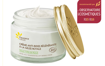 Test produit Creme Anti-rides regenerant