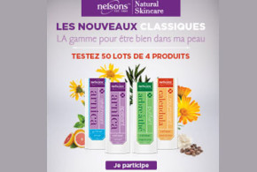 Test de produit, Crèmes Nelsons Natural Skinscare