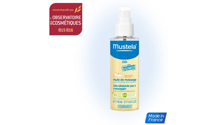 Test de produit, Huile de massage bébé