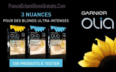 Test de produit, Olia Collection les SuperBlonds de Garnier