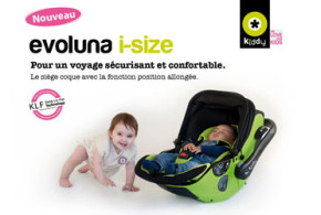 Test de produit, Siège Evo Luna iSize Kiddy