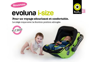 Test de produit, Siège Evo Luna iSize Kiddy