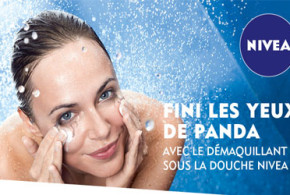 Test de produit, démaquillant sous la douche Nivea