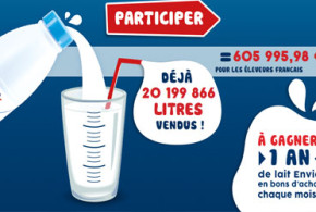 Un an de lait à gagner