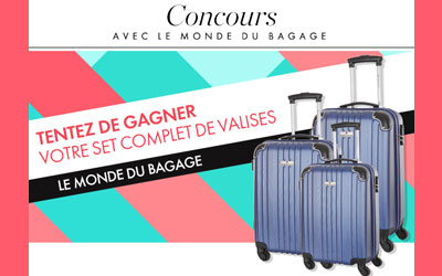 Valises Le Monde du Bagage