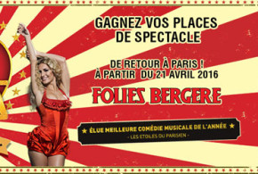 Invitations pour la comédie musicale "Love Circus"