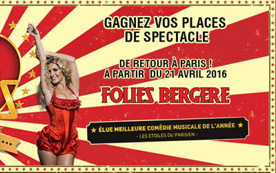 Invitations pour la comédie musicale "Love Circus"