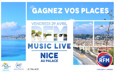 Invitations pour le concert "RFM Music Live"