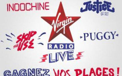 Invitations pour le concert "Virgin Radio Live"