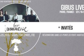 Invitations pour le concert d'Imminence