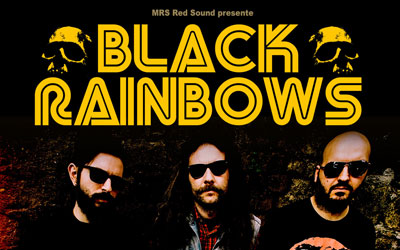 Invitations pour pour le concert de Black Rainbows