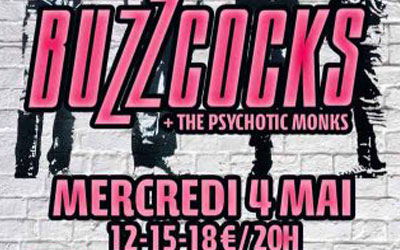 Invitations pour le concert de Buzzcocks