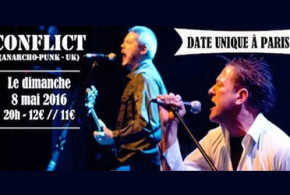 Invitations pour pour le concert de Conflict