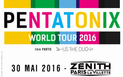 Invitations pour le concert de Pentatonix