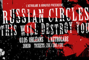 Invitations pour le concert de Russian Circles