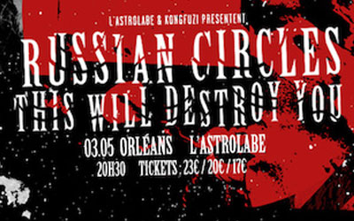 Invitations pour le concert de Russian Circles